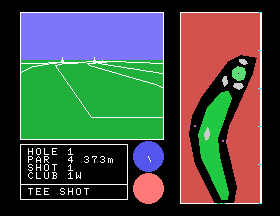 3D Golf Simulation - High-speed Ed.